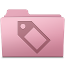Tag Folder Sakura icon